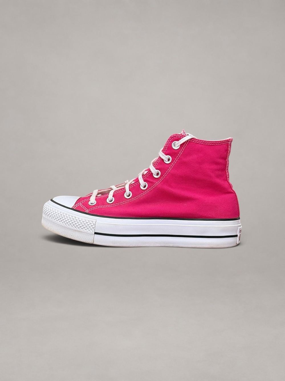Converse Chuck Taylor All Star Lift Platform Cerise Pink Women’s 9 - Picture 7 of 15